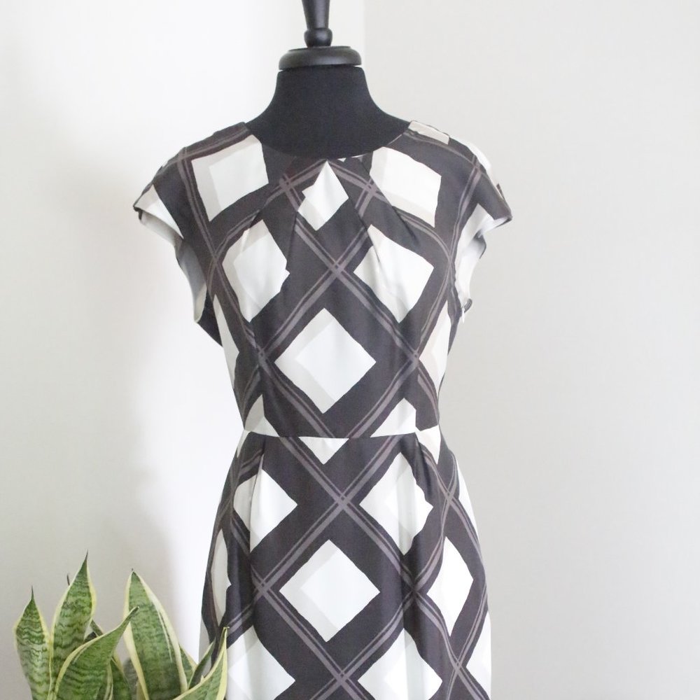 BANANA REPUBLIC Geometric Dress